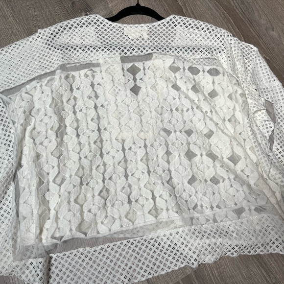 Anthropologie Sheer Cute Top- One Size‎ - Picture 4 of 6